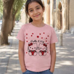تیشرت دخترانه Hello Kitty | کد 1