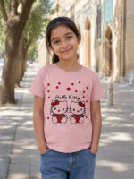 تیشرت دخترانه Hello Kitty | کد 1